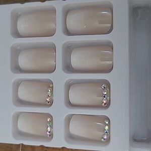 2/$16 Rhinestone Ombre Press on Nails